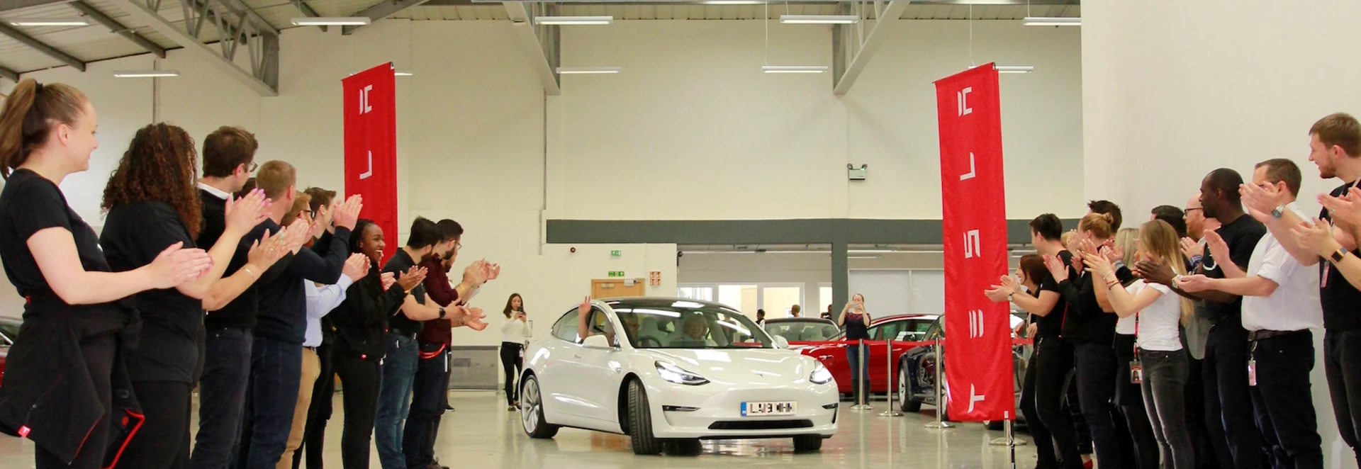 Tesla begins first UK deliveries of new Model 3